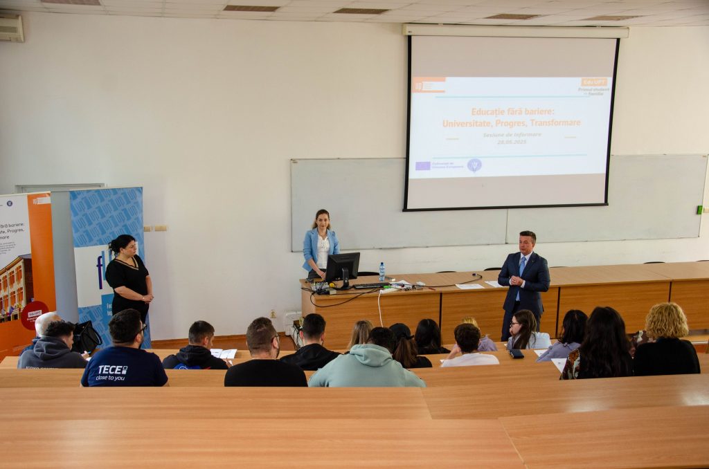 Final de Mai cu energie și entuziasm în proiectul „Educație fără bariere: Universitate, Progres, Transformare (Edu-UPT)”!